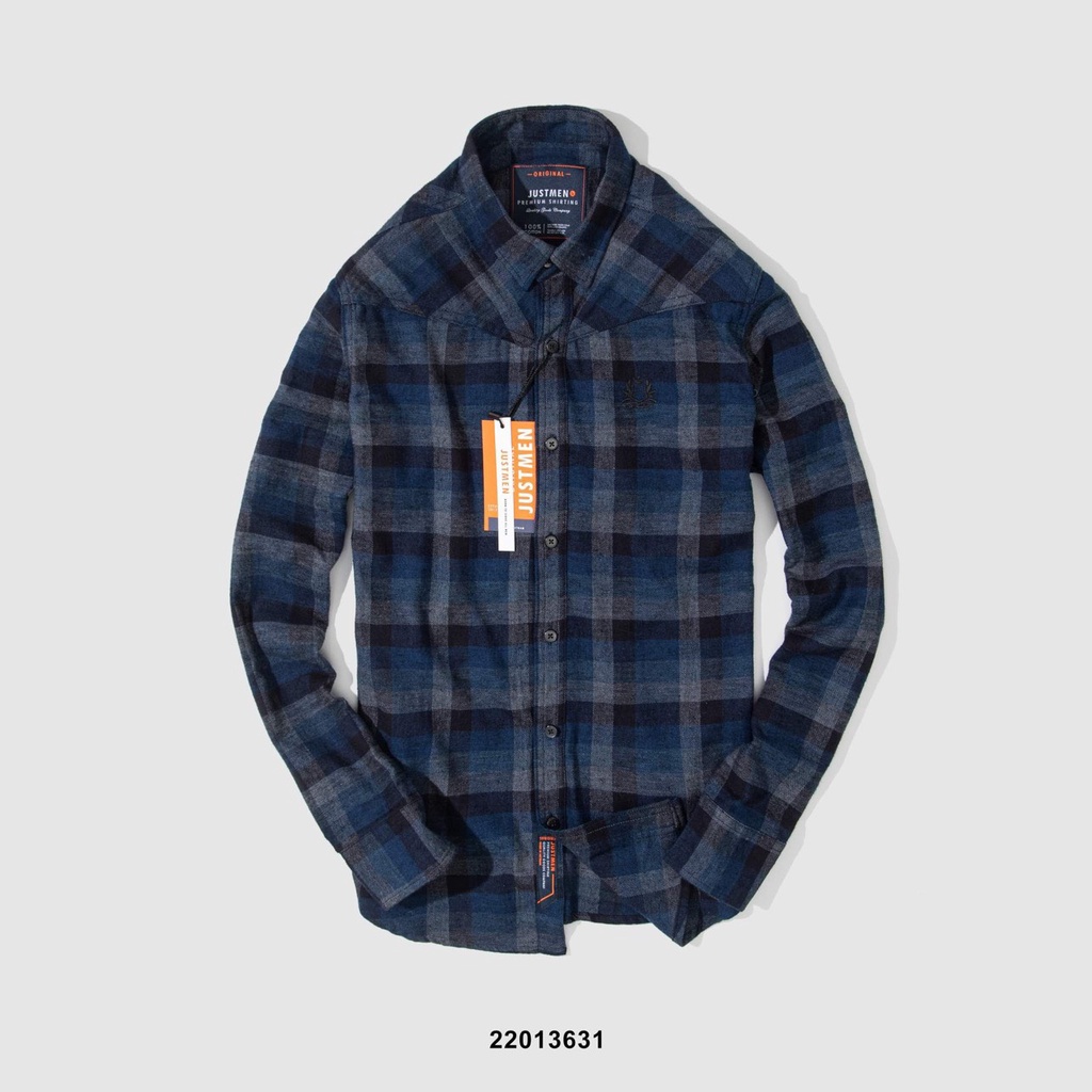 Áo Somi Tay Dài Caro Nam JM, Flanet Sang Trọng , Nhiều Màu Đẹp