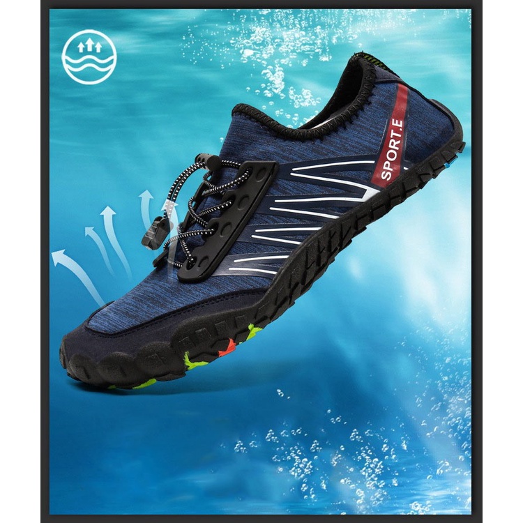 Giày Thể Thao Dưới Nước, Giày Lội Nước,Giày Leo Núi Kiểu Dáng Mới, Thoáng Khí Nhanh Khô đế mềm