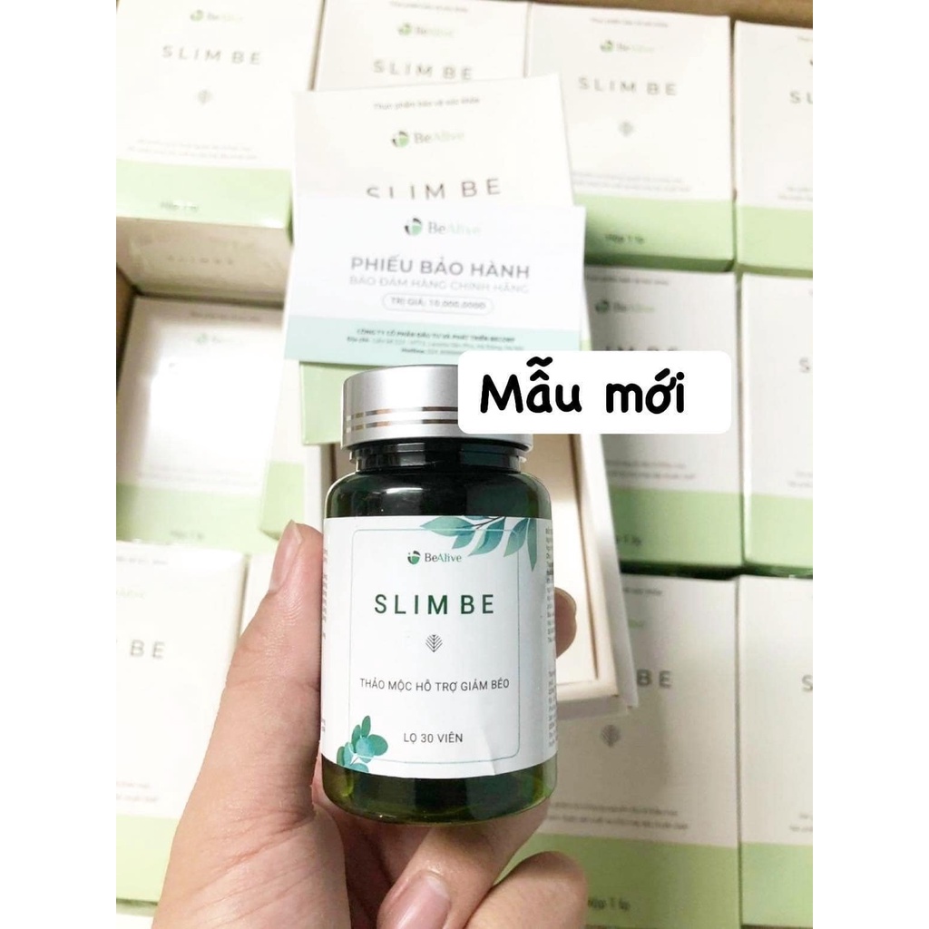 Giảm Cân Slim Be Mới Dạng Viên Chính Hãng Hộp 30 Viên