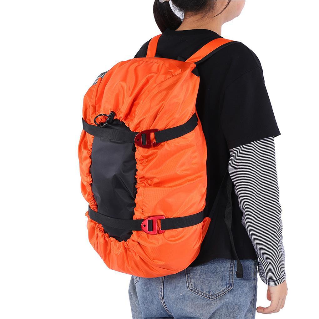 Rock Bộ Túi Đựng Dây Thừng Leo Núi / Cắm Trại Ngoài Trời Có Thể Gấp Lại (Màu Cam