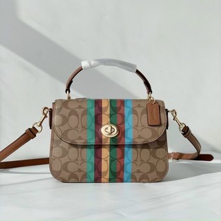 Túi Coach marlie top handle