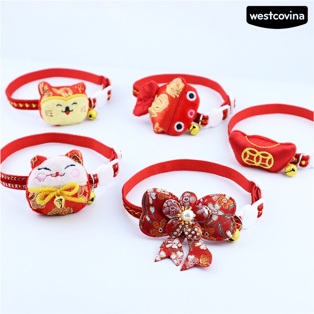 [Hot]☃Vòng Cổ Phong CáCh Trung Hoa Cho Thú Cưng