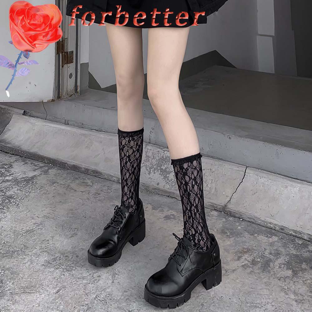 Vớ Ren Hoa Cổ Vừa Phong Cách Lolita Hàn Quốc Dễ Thương Cho Nữ