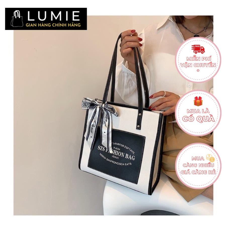 Túi Tote nữ đeo vai, xách tay , dùng đi làm, đi chơi, đi học, chất da đẹp, thời trang cao cấp Lumie LB244