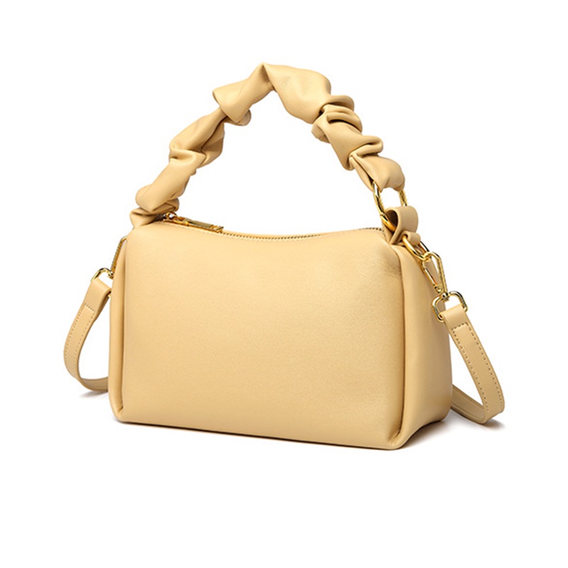 IELGY Túi Đeo Vai Màu Trơn Phong Cách Hàn Quốc Thời Trang Cho Nữ