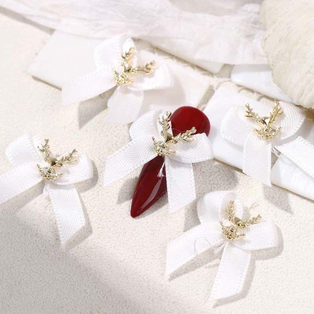 Phụ Kiện Trang Trí Móng Tay Hình Chuông Giáng Sinh 3D