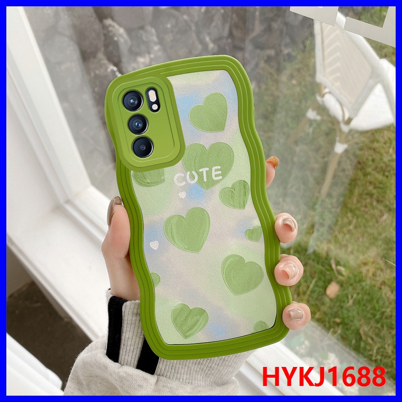 Ốp lưng OPPO Reno6 5G Reno 6 5G Ốp Điện Thoại tpu Dẻo Họa Tiết Lượn Sóng Độc Đáo Thời Trang Cho OPPO Reno6 5G Reno 6 5G