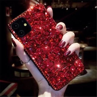 Ốp Điện Thoại Đính Đá Lấp Lánh Sang Trọng Chống Sốc Cho IPhone 11 12 13 Pro Max IP 14 Pro Max 16 17 pro Max case