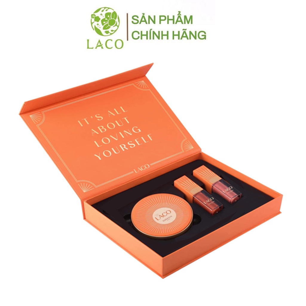 Bộ trang điểm Laco 3 món Laco Make Up Collection