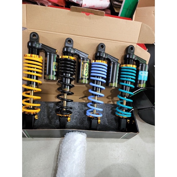 Phuộc nitron ohlins gắn xe vario click sh mode luvias utimo vision grande liberty