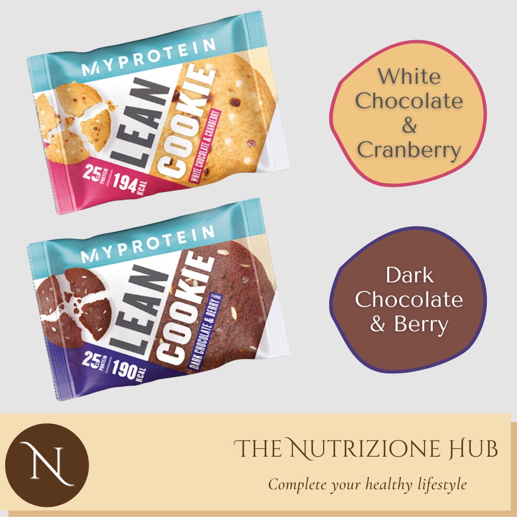 MyProtein Lean Cookie Bánh Bar Bổ Sung Protein 12 Bar/Box