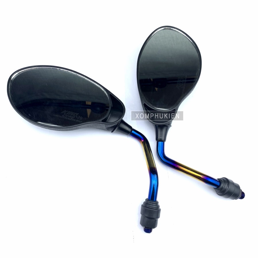 Kính Chiếu Hậu Mẫu Yaz Gắn Xe Máy Chân 10li