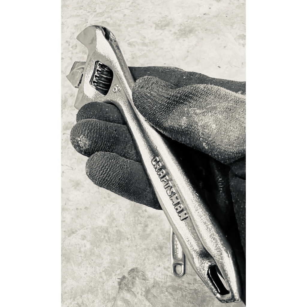 🇺🇸 Cờ lê Craftsman 6” Reversible Jaw Adjustable Wrench CMMT82337 - Thanh lý mới 90% 🇺🇸