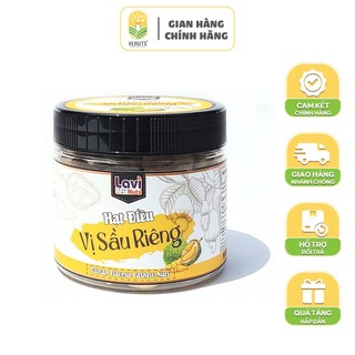 Hạt điều vị sầu riêng lavinuts - không đường phù hợp ăn kiêng ăn chay 200g