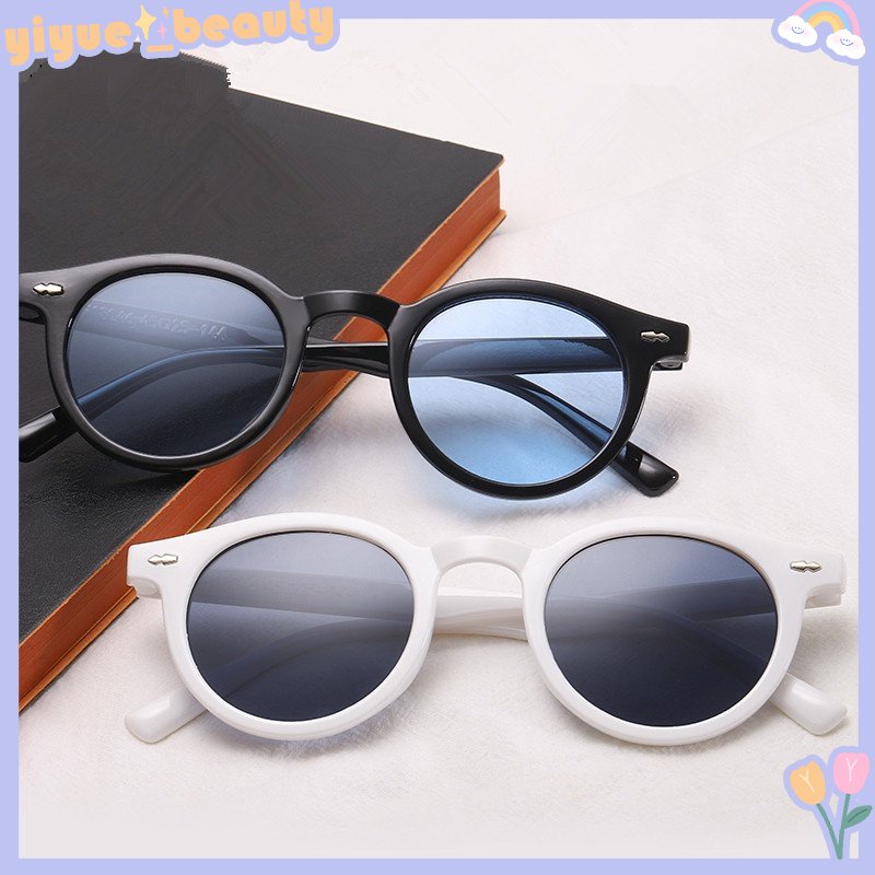 Kính Mát Gọng Tròn Nhỏ Phong Cách Cổ Điển Cho Nữ