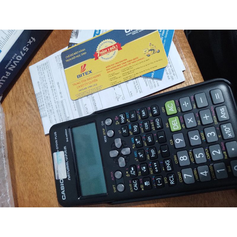 Máy tính học sinh casio fx-570VN PLUS
