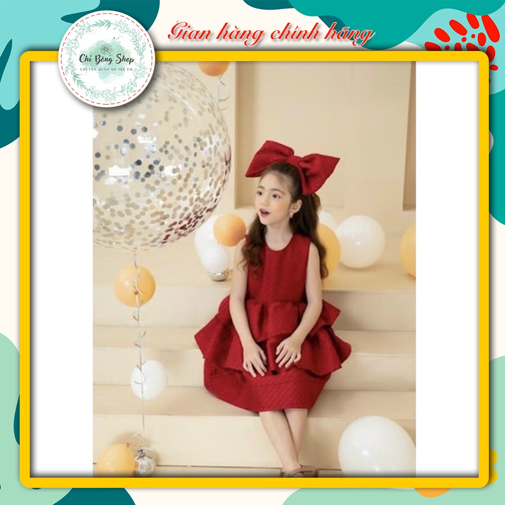 Đầm công chúa đỏ Bean Chubby BG - MT11