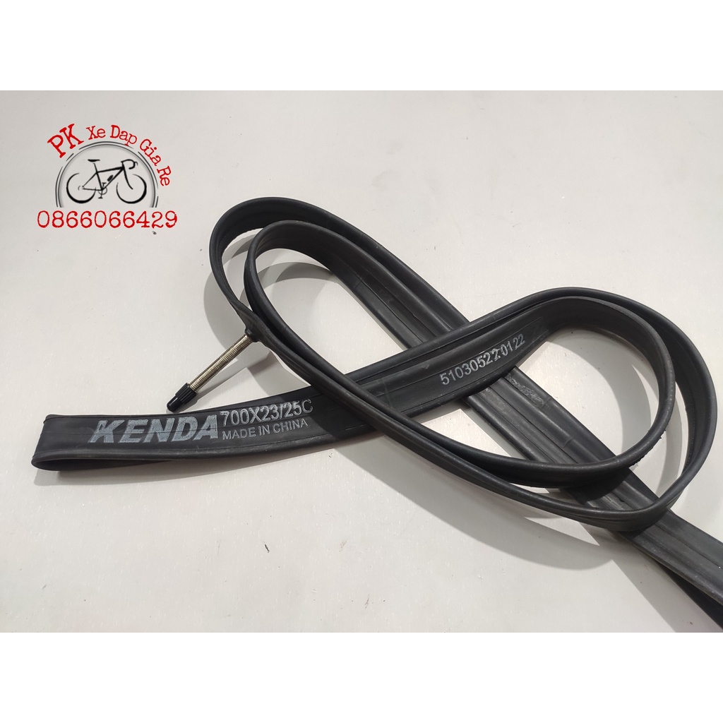Săm ( Ruột ) xe đạp KENDA 700x23/25C, Săm KENDA China 700x23/25C van dài 48mm, 60mm, 80mm