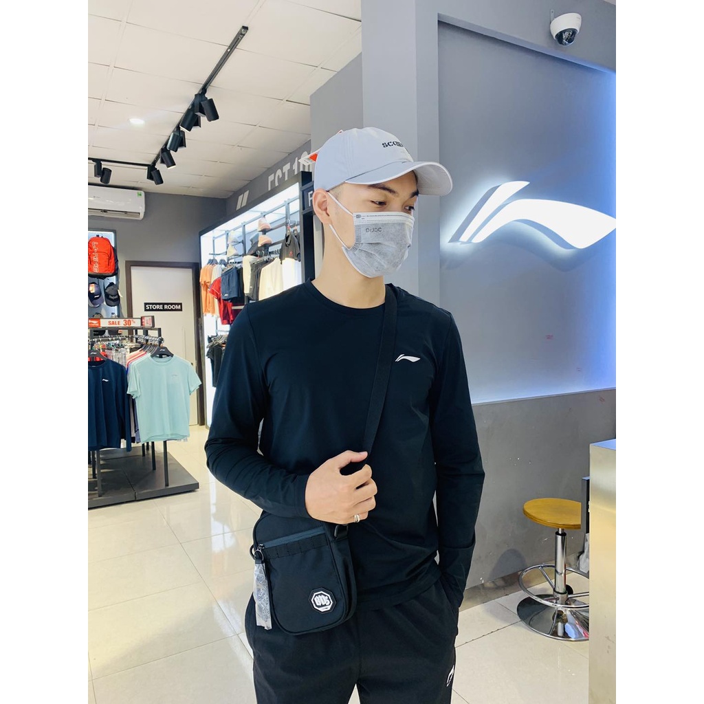 Áo giữ nhiệt thể thao nam Li-Ning co giãn 4 chiều cực kì ấm ấp và thoải mái