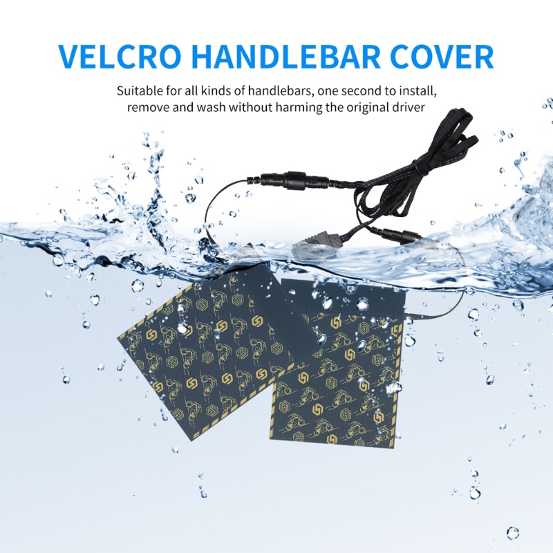 Bộ Tay Lái Xe Máy Làm Nóng Bằng Điện Kèm 6 Bánh Răng Chuyên Dụng