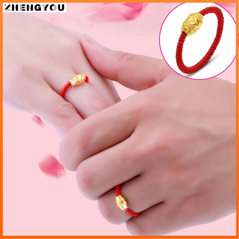 Nhẫn Rinhoo chất liệu hợp kim đính hạt thời trang