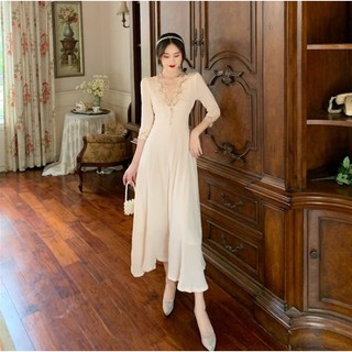 pass đầm midi quảng châu new 100%