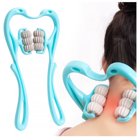 Dụng cụ massage Cổ Vai Gáy 6 Bi, giảm mỏi đốt sống cổ, massage cổ vai gáy, gậy massage cổ, Dụng cụ massage Cổ Vai Gáy ,Dụng Cụ Massage Vùng Cổ Vai Gáy Giúp Giảm Đau Hiệu Quả