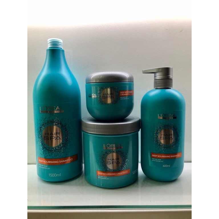 Dầu gội hấp suôn mượt Loreal Hair Spa Deep Nourishing Full size