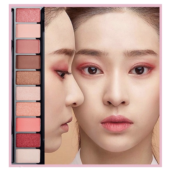 Phấn Mắt Lamela FASHION 10 ô màu siêu xinh