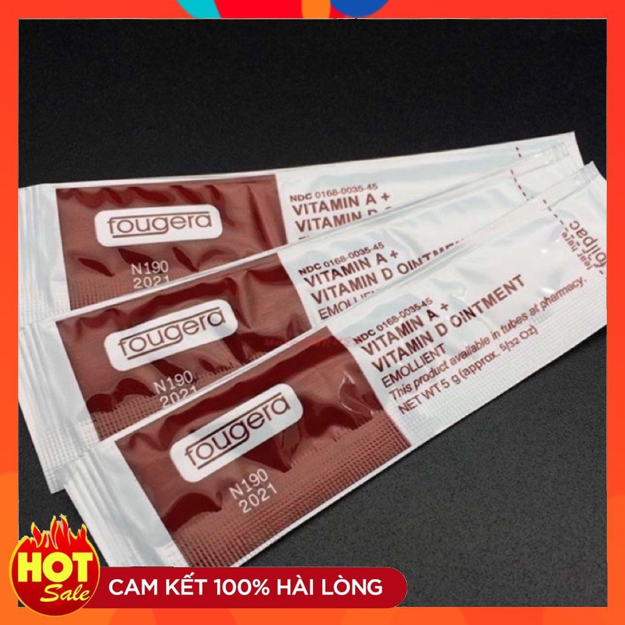 Gói Dưỡng môi sau xăm Vitamin AD - Dưỡng kích bong, cung cấp đổ ẩm gói 5g - Giá Sỉ