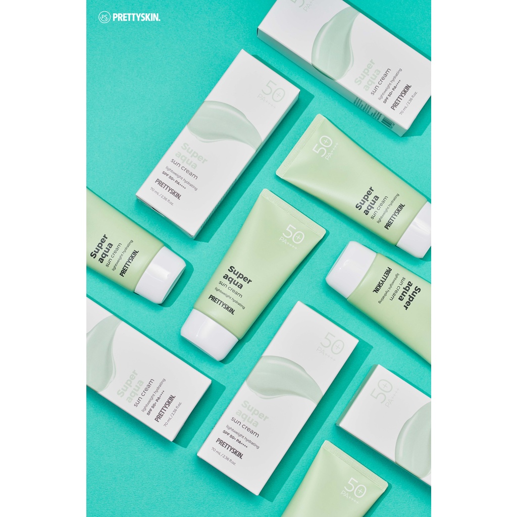 70ml  Kem Chống Nắng Cấp Nước Pretty Skin Super Aqua Sun Cream SPF 50+ PA++++