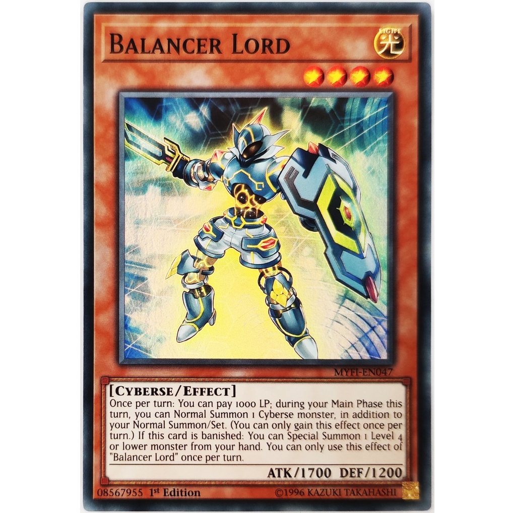 [Thẻ Yugioh] Balancer Lord |EN| Super Rare