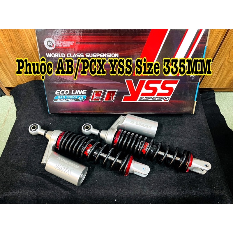 Phuộc AB / PCX… G-Plus Size 335MM Chính Hãng YSS &gt;&gt;&gt;&gt;