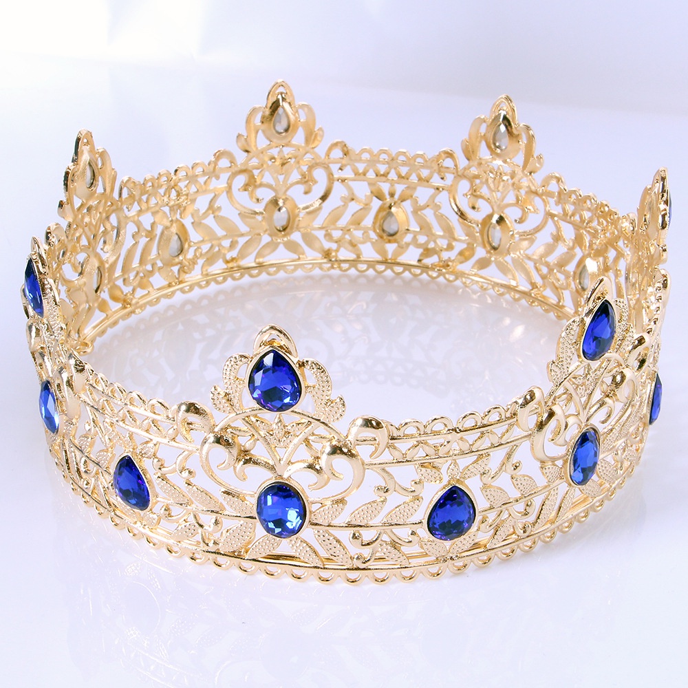 Cài Tóc Hình Vương Miện Vua Vàng Cho Nam