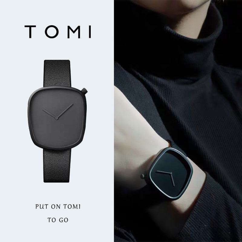 Đồng Hồ TOMI TOMI Đá Cuội Thời Trang Cho Nam Nữ