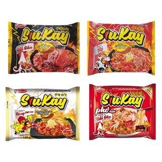 Mì Siukay Vị Hải Sản, Bò, Gà Cay Phô Mai, Phở Trộn Siukay Hải Sản
