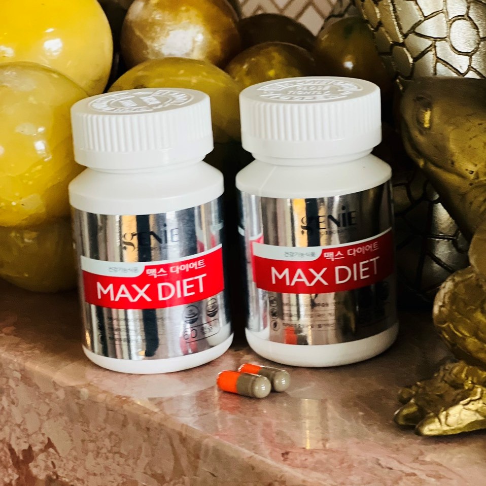 Viên uống giảm cân Max Diet Genie Hàn Quốc - Hộp 60v