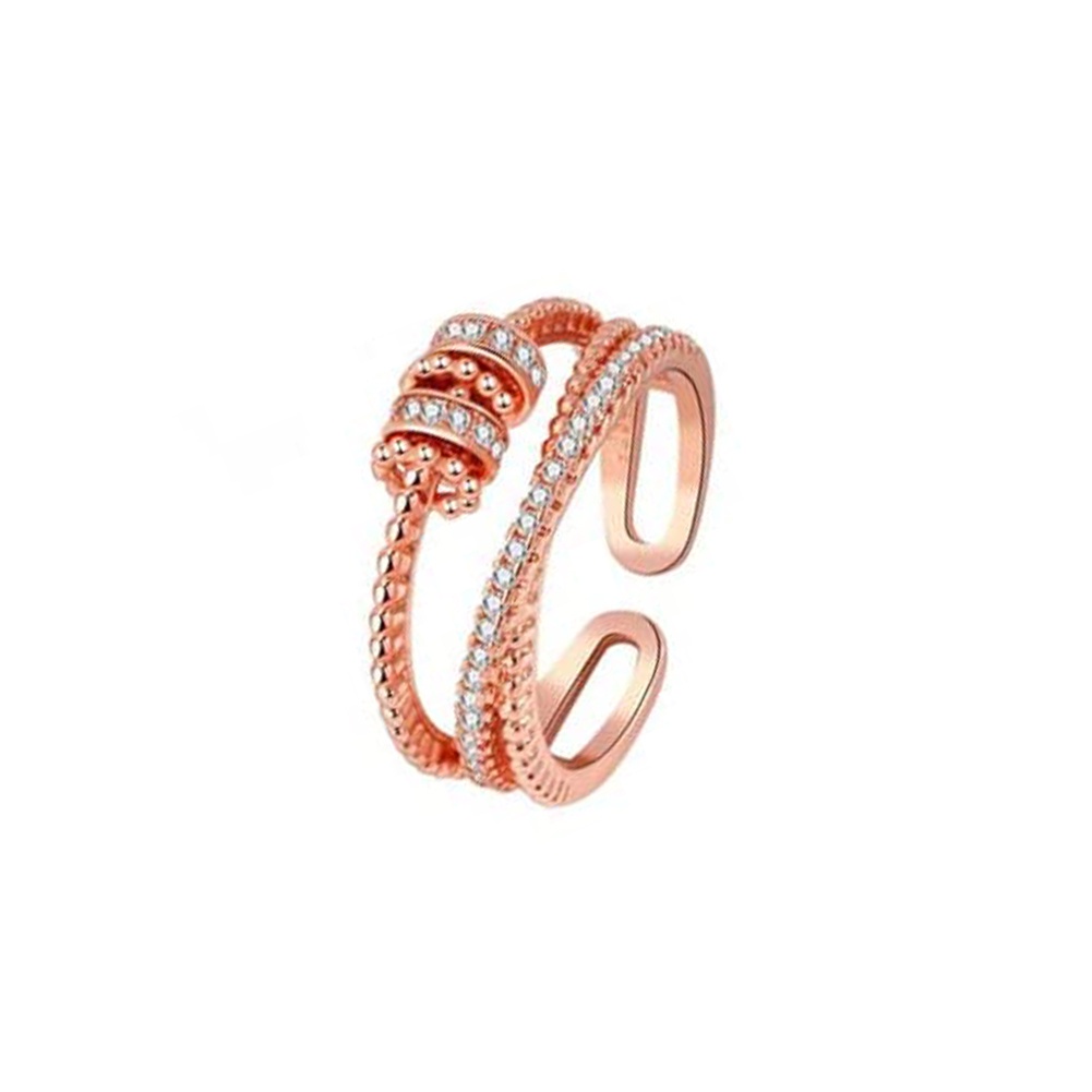 Nhẫn Đeo Tay Thông Minh JP5 Đính Kim Cương Giả Dành Cho Nữ