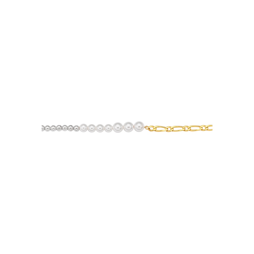 Lắc tay Bạc đính ngọc trai Style x Chou Chou NHNHC000001