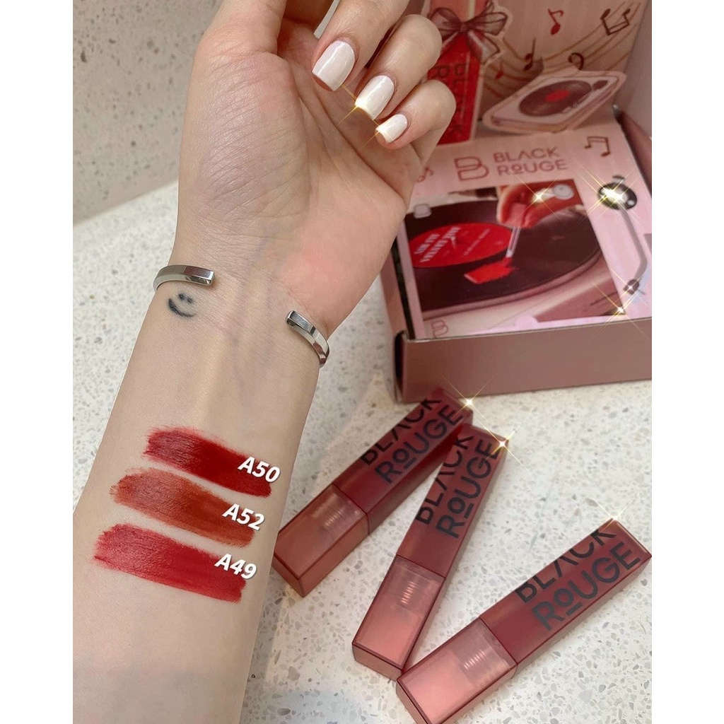 [Bản Mới] Son Kem Black Rouge Double Layer Over Velvet [DL01- DL02- DL03 - DL04- DL06]/Black Rouge Air Fit Velvet Tint V