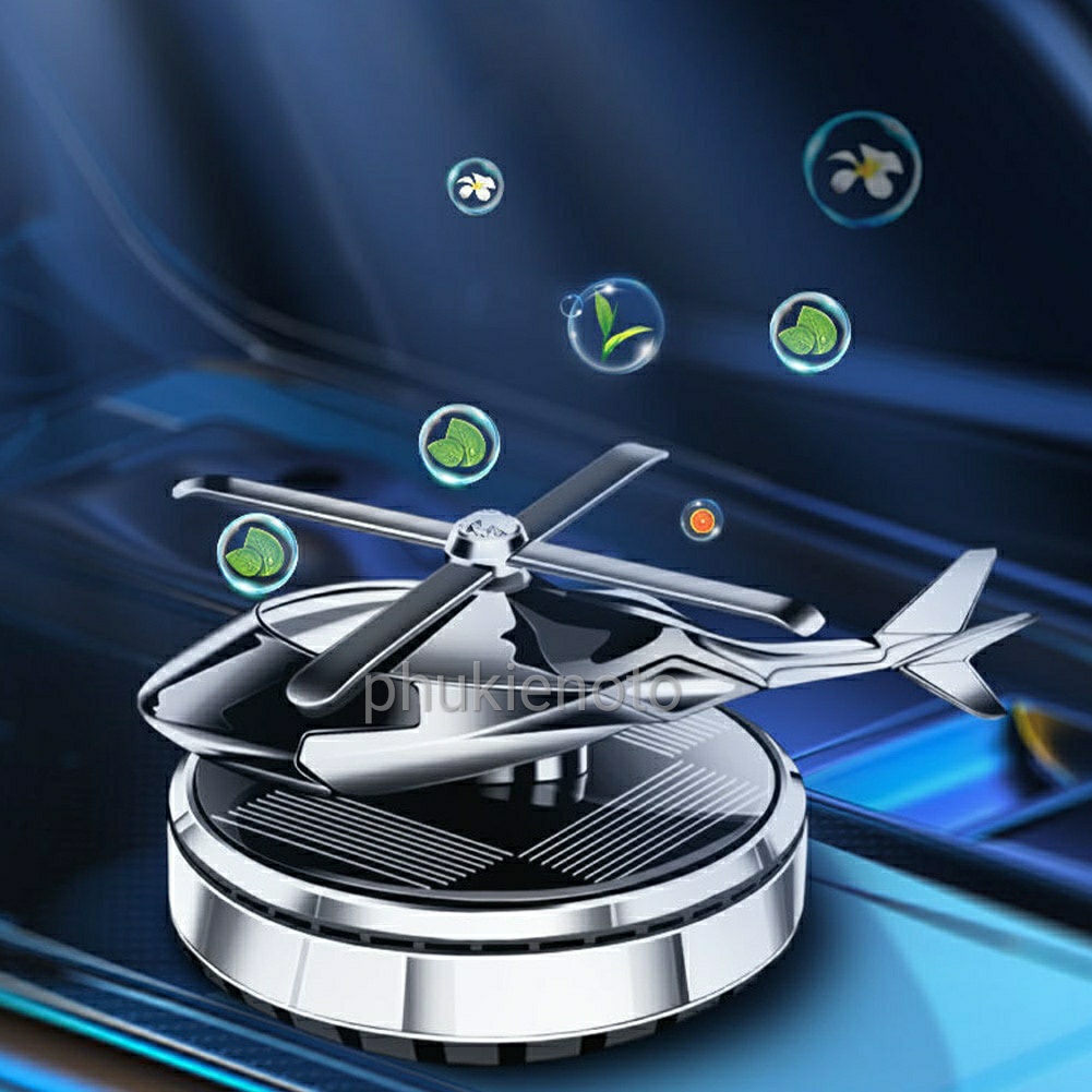 Nước Hoa Khuếch Tán Hương Thơm Trang Trí Xe Hơi Máy Bay Trực Thăng Sử Dụng Năng Lượng Mặt