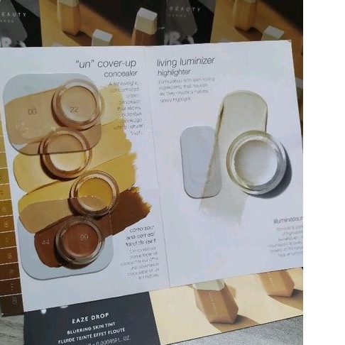 Bộ trang điểm 5 phấn bắt sáng+che khuyết điểm+tạo khối Rms Sample mini