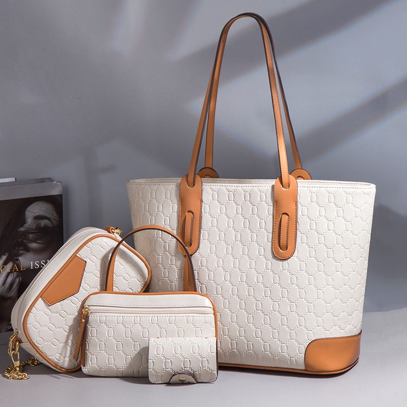 Ielgy Túi Đeo Chéo Vai Sức Chứa Lớn Phong Cách retro Mỹ Cho Nữ