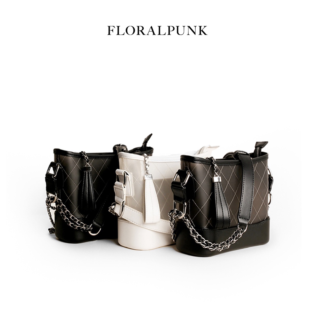 Túi xách Floralpunk Colette Black Bag