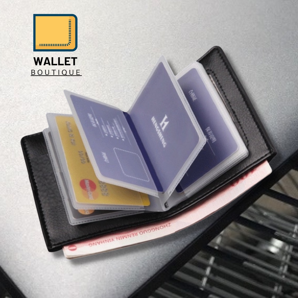Ví Nam wallet.official Hengseng Nhỏ Gọn Siêu Nhiều Ngăn Đựng Thẻ