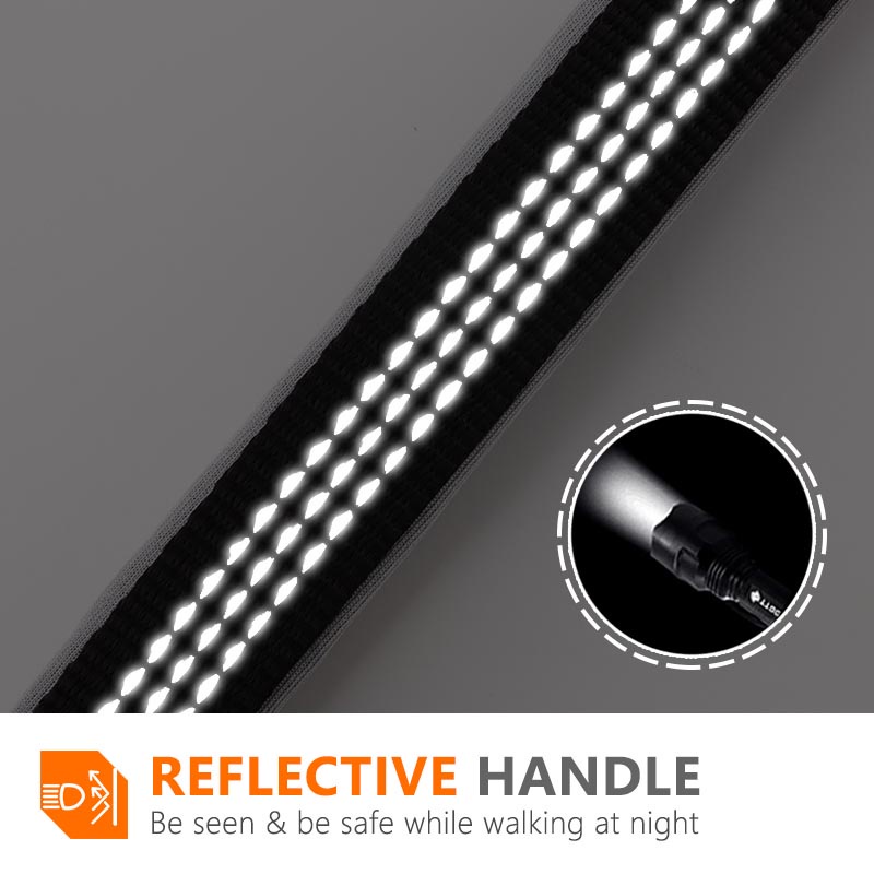 HamshMoc Dây Dắt Thú Cưng Đi Dạo Bằng Nilon Đệm Mềm Với Móc Khóa Họa Tiết Hoa Phản Quang Cho Cún Cưng Cỡ Nhỏ / Vừa / 2