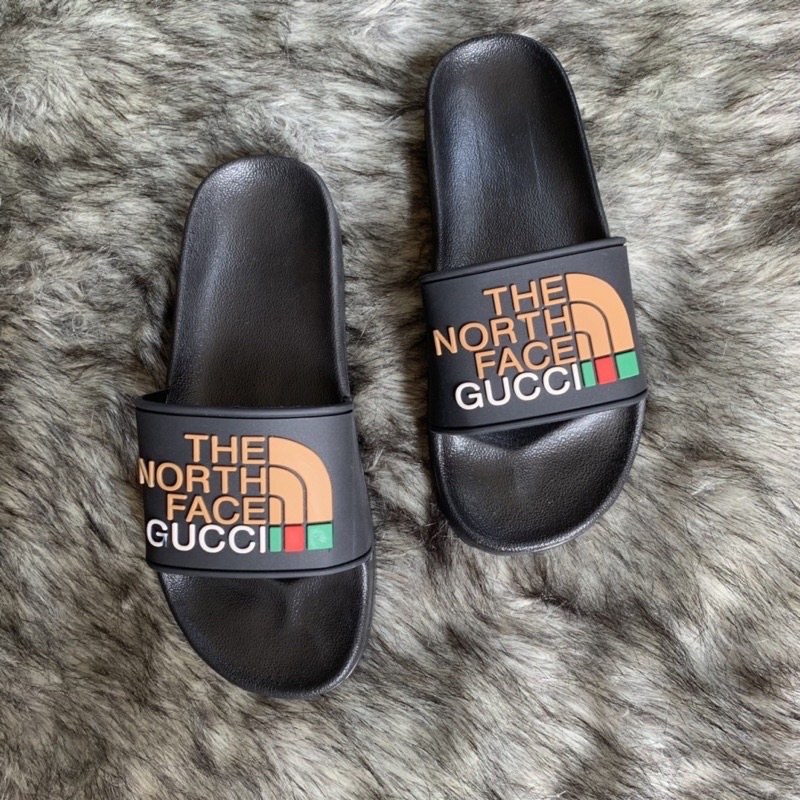 Dép nam quai ngang No face GUCCI