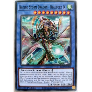 [Thẻ Yugioh] Raging Storm Dragon - Beaufort IX |EN| Common