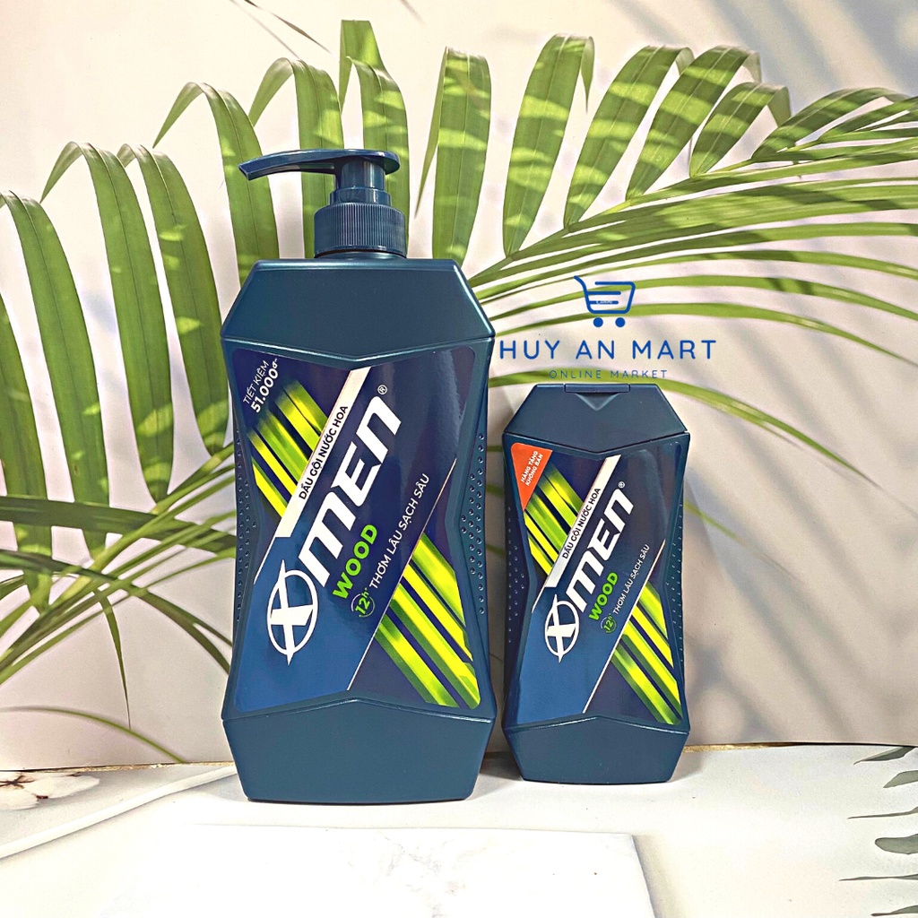 ❌ MUA 1 TẶNG 1❌ Dầu gội Nước hoa XMen WOOD 2X SẠCH SÂU THƠM LÂU 12h 650g tặng dầu gội xmen wood 150g