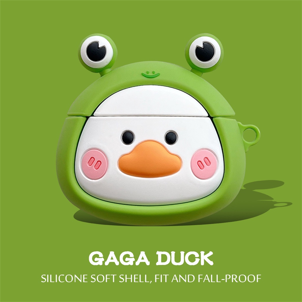 Vỏ Bảo Vệ Hộp Sạc Tai Nghe bluetooth Không Dây Baseus Bowie WM05 Bằng Silicon Mềm Họa Tiết Hoạt Hình 3D Dễ Thương